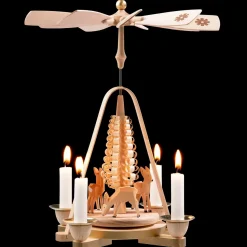 Richard Glässer Pyramide "Rehfamilie"