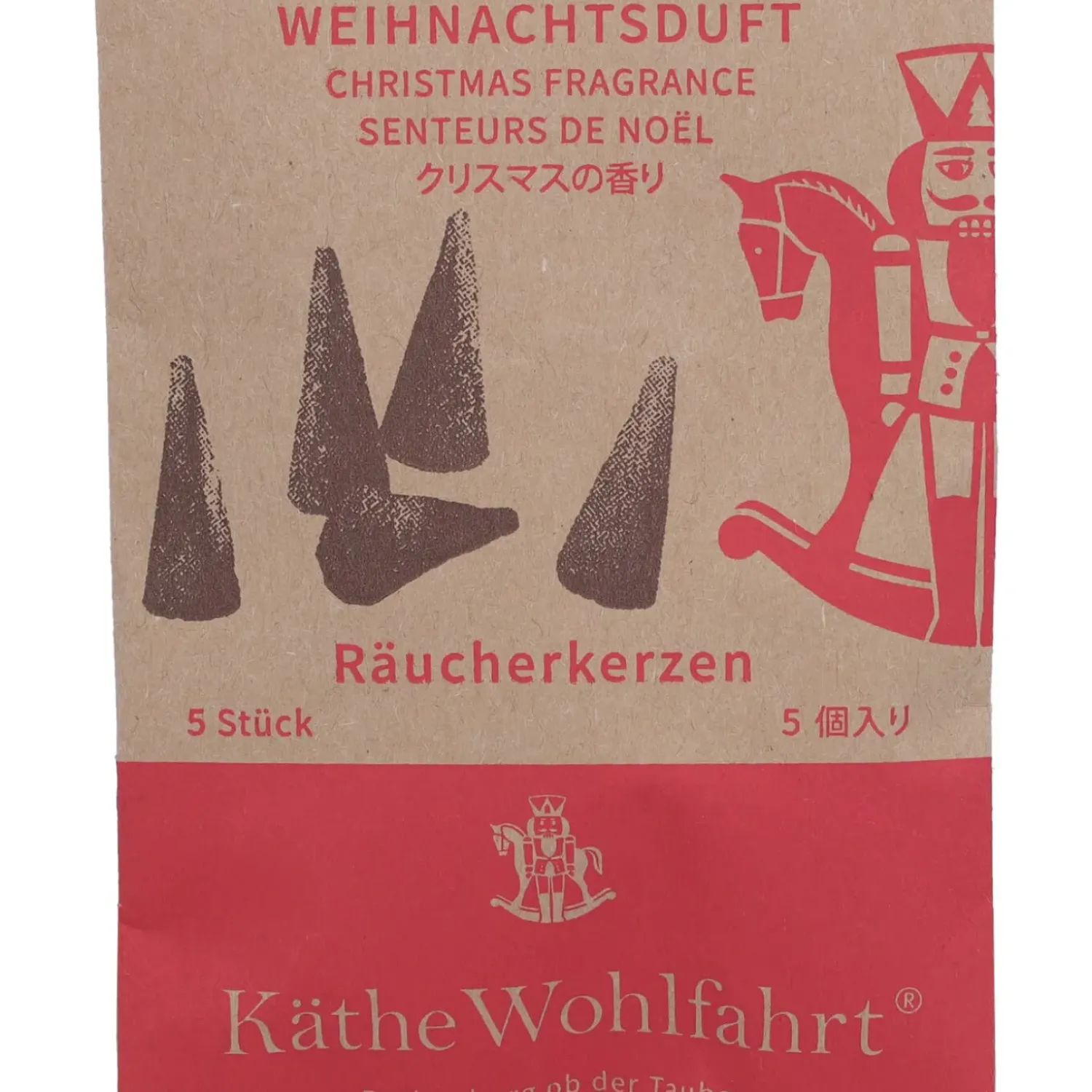 Käthe Wohlfahrt Raucherkerzen Weihnachtsduft, Gros