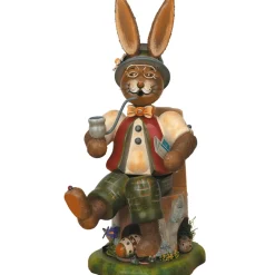 Hubrig Volkskunst Rauchermannchen Hase Gustav