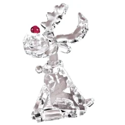 Käthe Wohlfahrt Rentier Mit Roter Nase Sitzend