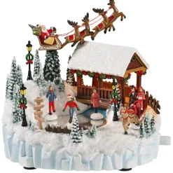 Käthe Wohlfahrt Schlittschuhlaufer, Spieldose