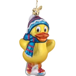 Poesie in Glas Schnatterinchen Fahrt Schlittschuh