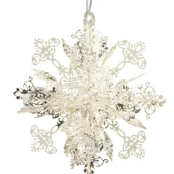 Käthe Wohlfahrt Schneeflocke, Versilbert