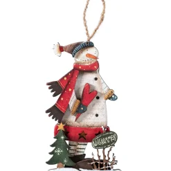 Käthe Wohlfahrt Schneemann Willkommen