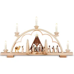 Müller Kleinkunst Schwibbögen, "Christi Geburt", 230V