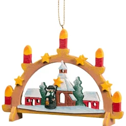 Käthes Original Schwibbögen Mit Seiffener Kirche