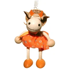 Käthe Wohlfahrt Schwingfigur "Kuh Mit Kleidchen"