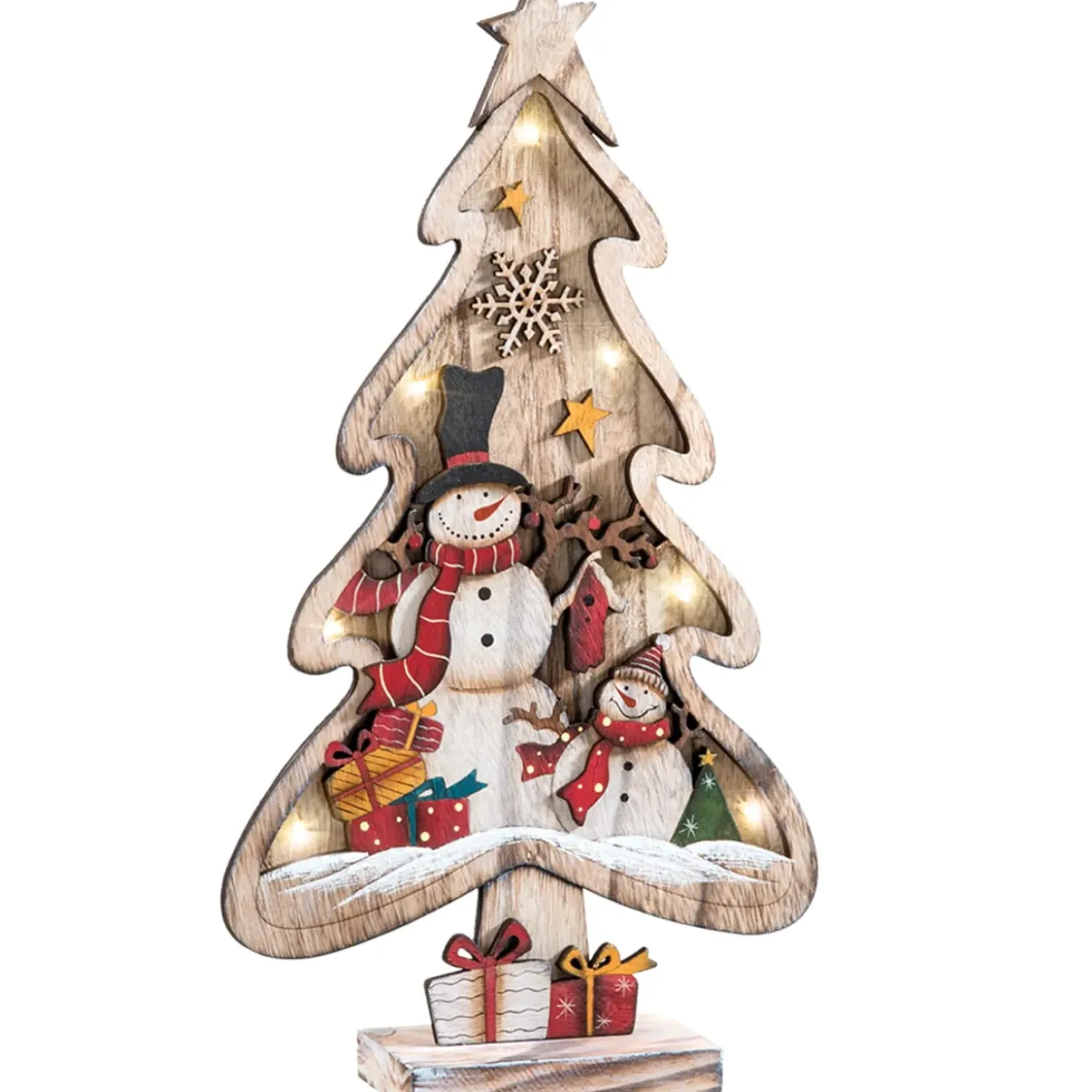 Käthe Wohlfahrt Tanne Mit Schneemanner, Natur
