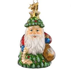 Poesie in Glas Tannen-Weihnachtsmann