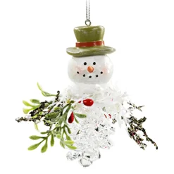 Käthe Wohlfahrt Tannenzapfen Mit Schneemann