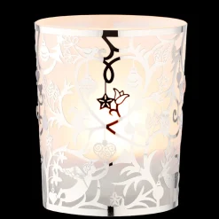 Käthe Wohlfahrt Teelichtglas "Waldweihnacht", Silber