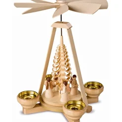 Müller Kleinkunst Teelicht-Pyramide "Engel"