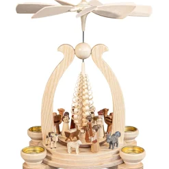 Müller Kleinkunst Teelicht-Pyramide "Heilige Geschichte"