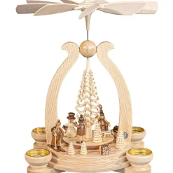 Müller Kleinkunst Teelicht-Pyramide "Winterspas"