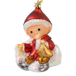 Poesie in Glas Unser Sandmannchen Auf Wolke