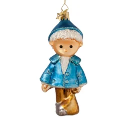 Poesie in Glas Unser Sandmannchen, Blau