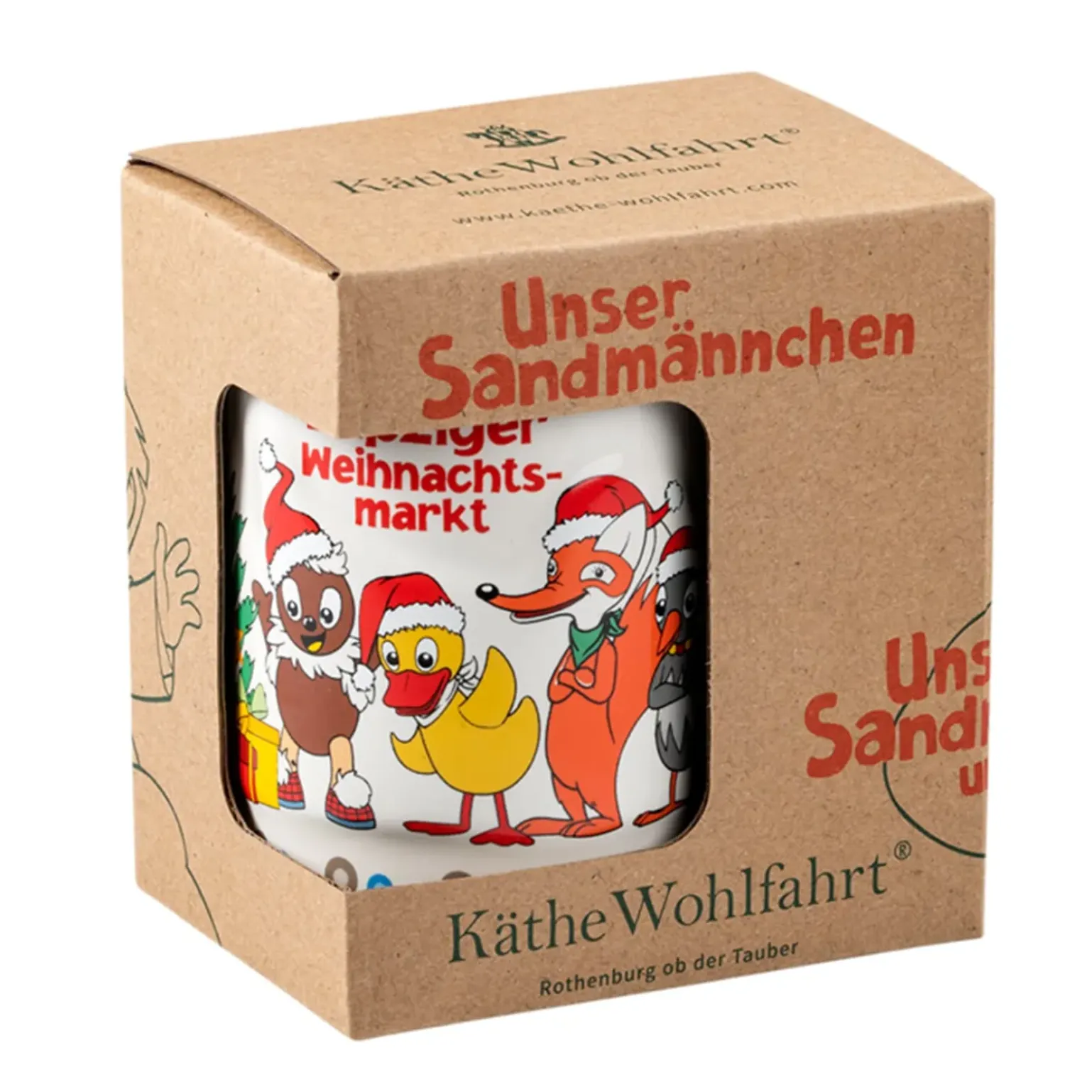 Käthe Wohlfahrt Unser Sandmännchen Und Seine Freunde Weihnachtsmarkttasse