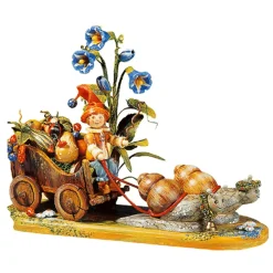 Kindertraum Waldschrats Erntewagen Wiesenleben