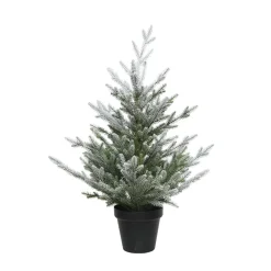 Käthe Wohlfahrt Weihnachtsbaum Im Topf, Beschneit, 75 Cm