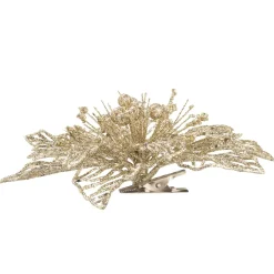 Käthe Wohlfahrt Weihnachtsstern Mit Clip, Gold