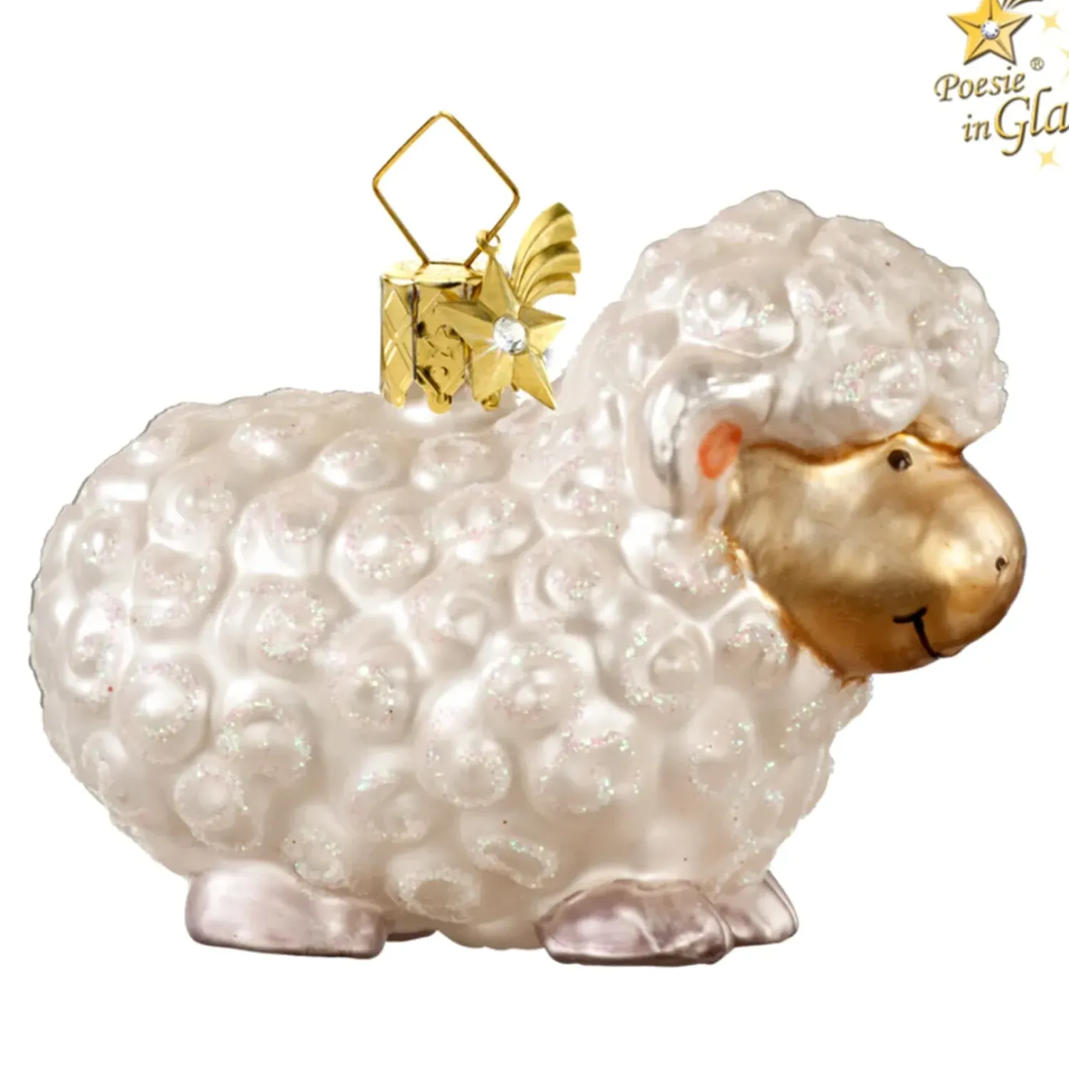 Poesie in Glas Weises Schaf