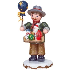 Hubrig Volkskunst Winterkinder Spielwarenhandler