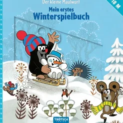 Trötsch Verlag Winter-Spielebuch "Der Kleine Maulwurf"