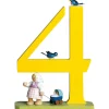 WENDT & KÜHN Zahl "4" Madchen Mit Puppenwagen
